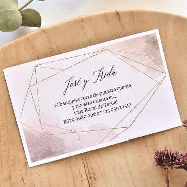 invitatie blush Laser 115510