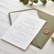 Invitatie de nunta Cotton Paper 115415