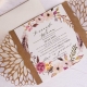 Invitatie de nunta Lasercut 39810